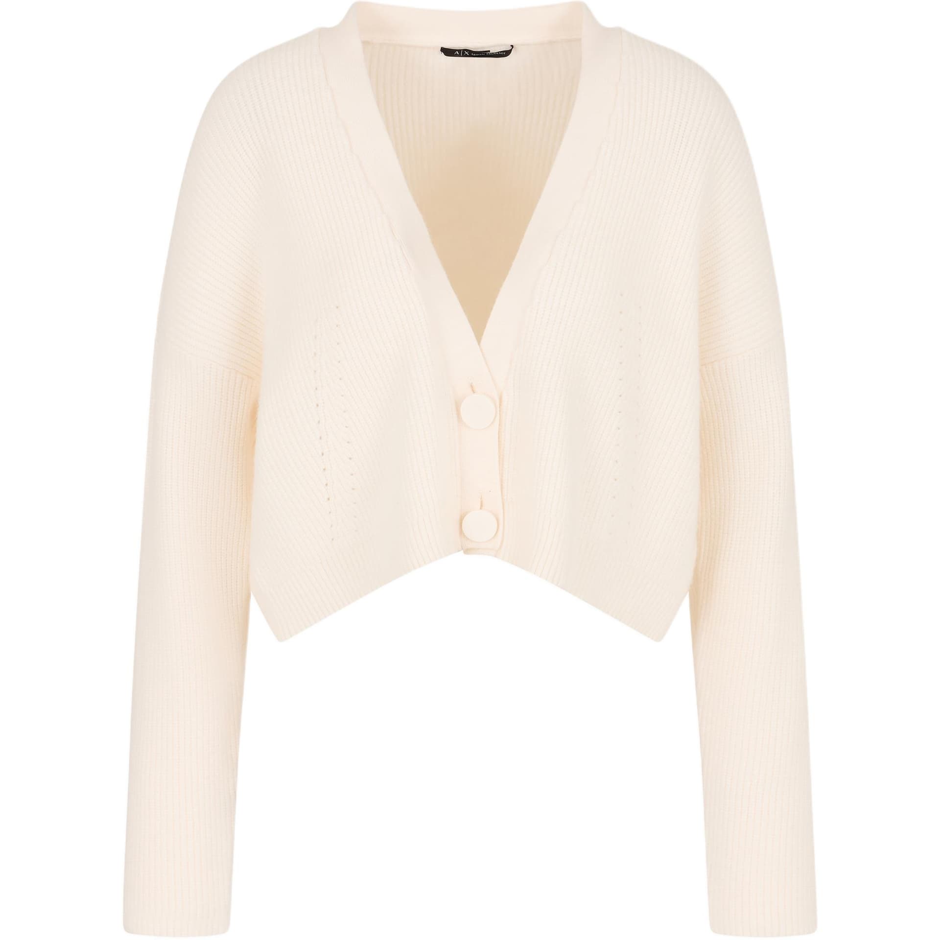 Кофта ARMANI EXCHANGEAE FW24 Трикотаж Женский Бежевый - изображение 1