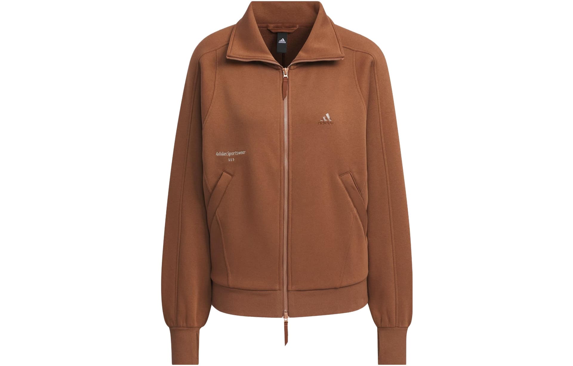 Куртка adidas Small Logo Fleece Full-Zip Jacket Logo - изображение 1