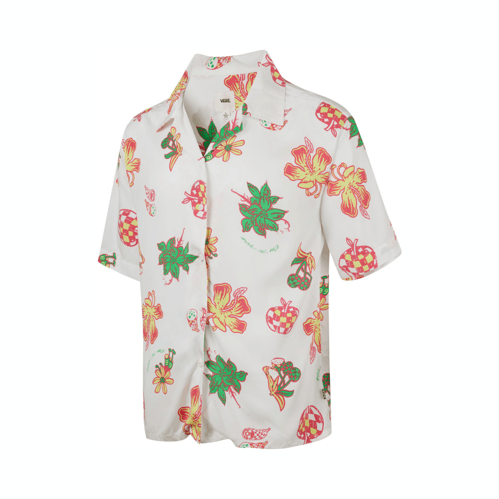 Блузка Vans RESORTSHIRT Рубашка Женская Белая - изображение 1