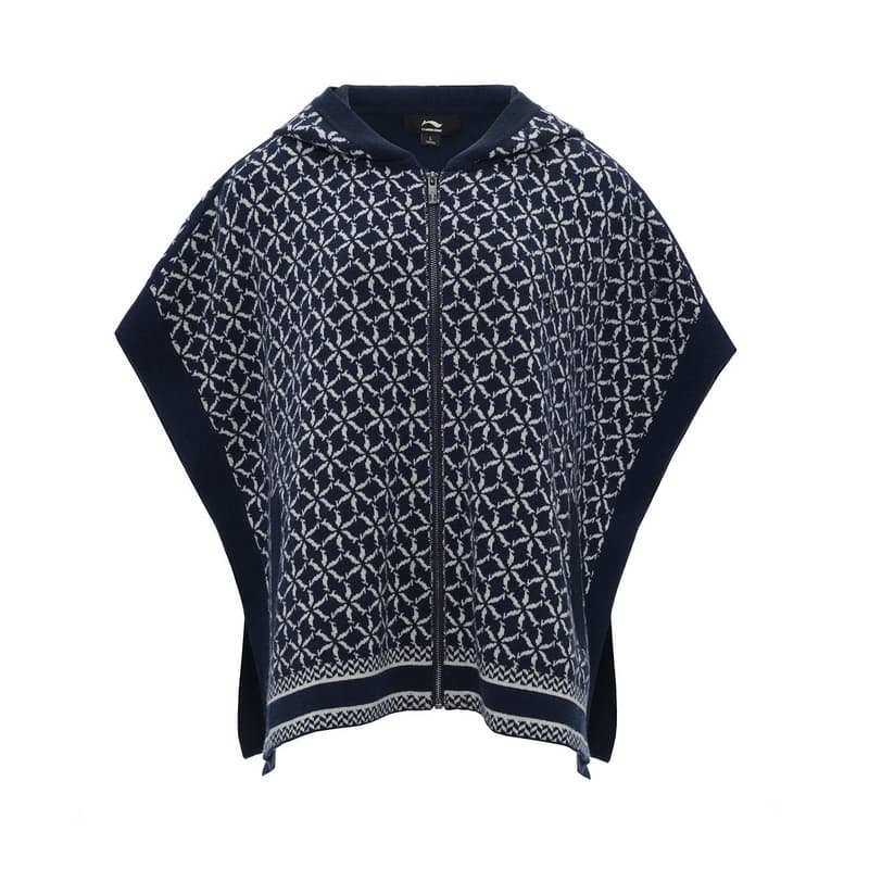 Кофта LI NING 1990 Classic Collection Трикотаж Женские Темно-морской синий - изображение 1