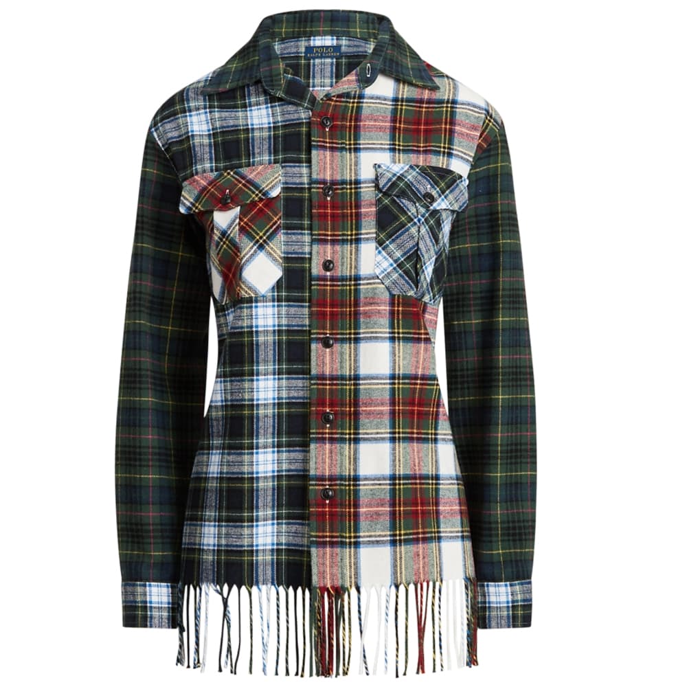 Блузка Polo Ralph Lauren SS24 Рубашка Женская Многоцветная - изображение 1