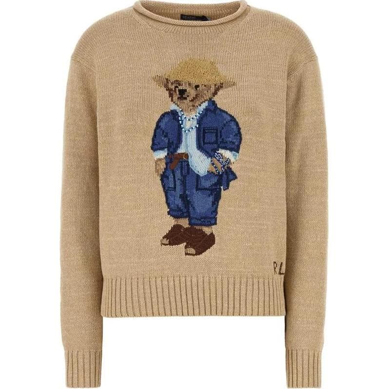 Кофта Polo Ralph Lauren Polo Bear Трикотаж Стандартный размер Женские Коричневый - изображение 1
