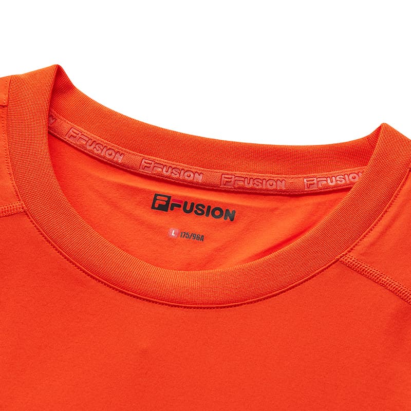 Футболка FILA FUSION URBAN TECH T Рубашка Мужская Рассвет Красный - изображение 3