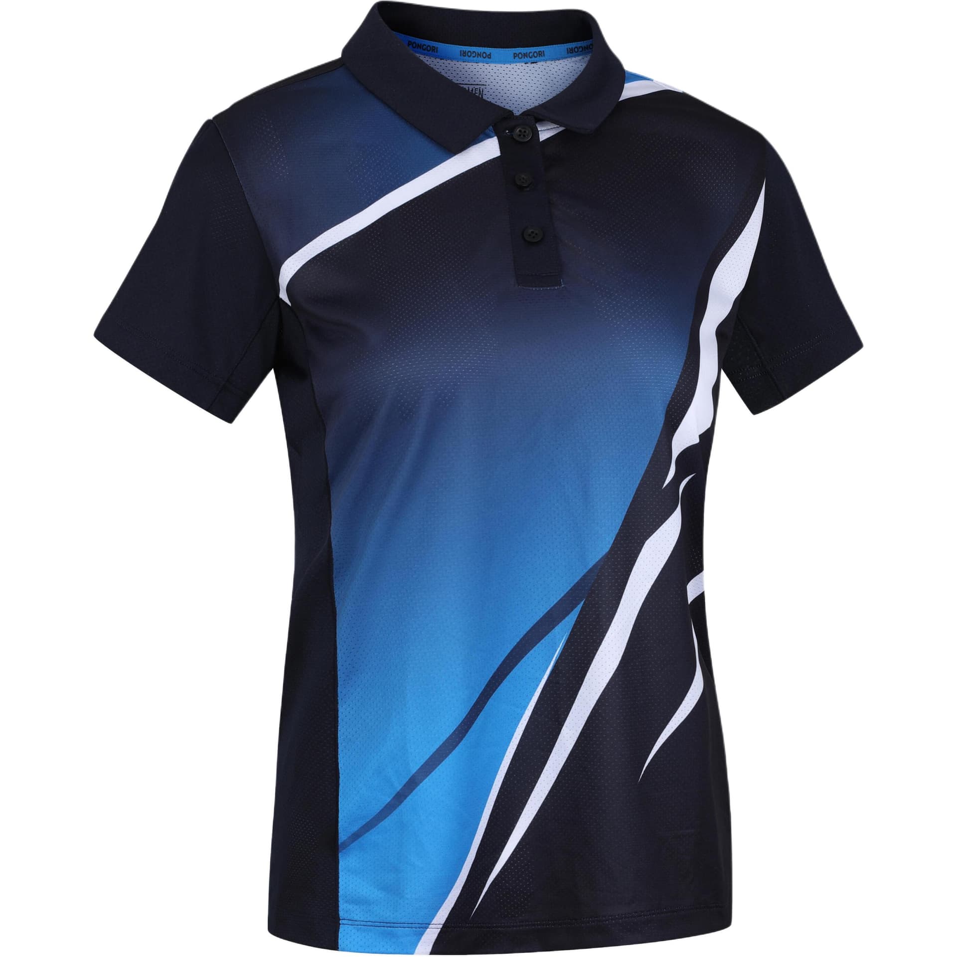 DECATHLON Поло Женское Тихоокеанский Синий - изображение 1