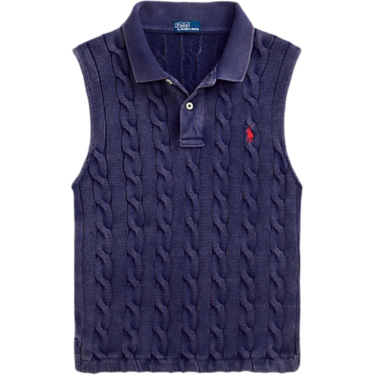 Майка Polo Ralph Lauren Майка Облегающий Женские Темно-синий - изображение 1
