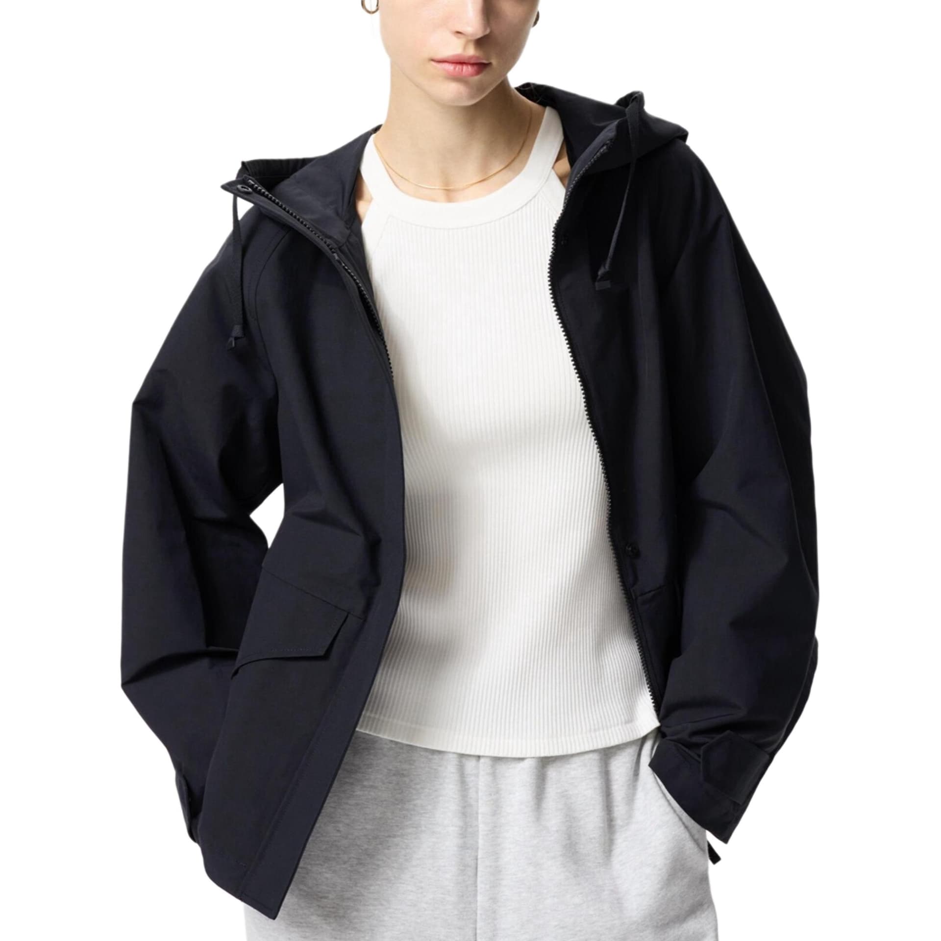 Куртка UNIQLO Куртки и Пальто Женские Черные - изображение 1