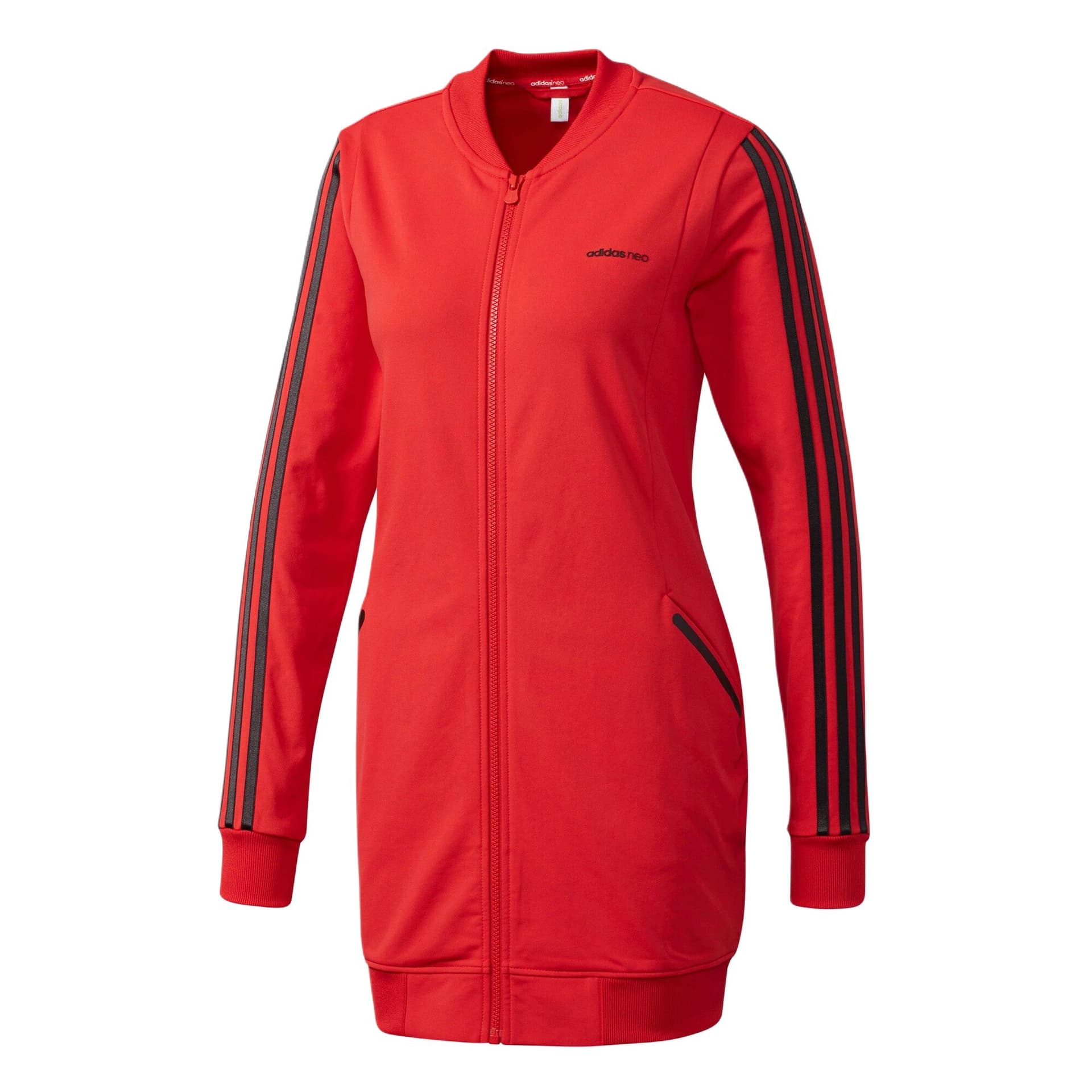 Куртка Adidas Neo Куртка Женская Красная Черная - изображение 1