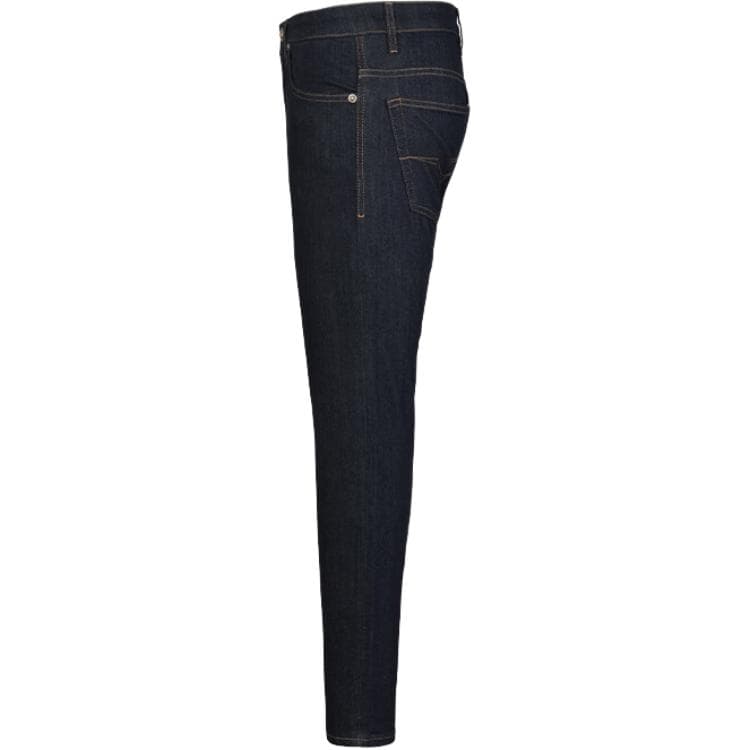 Штаны VERSACE JEANS COUTURE Джинсы Мужской Темно-синий - изображение 3