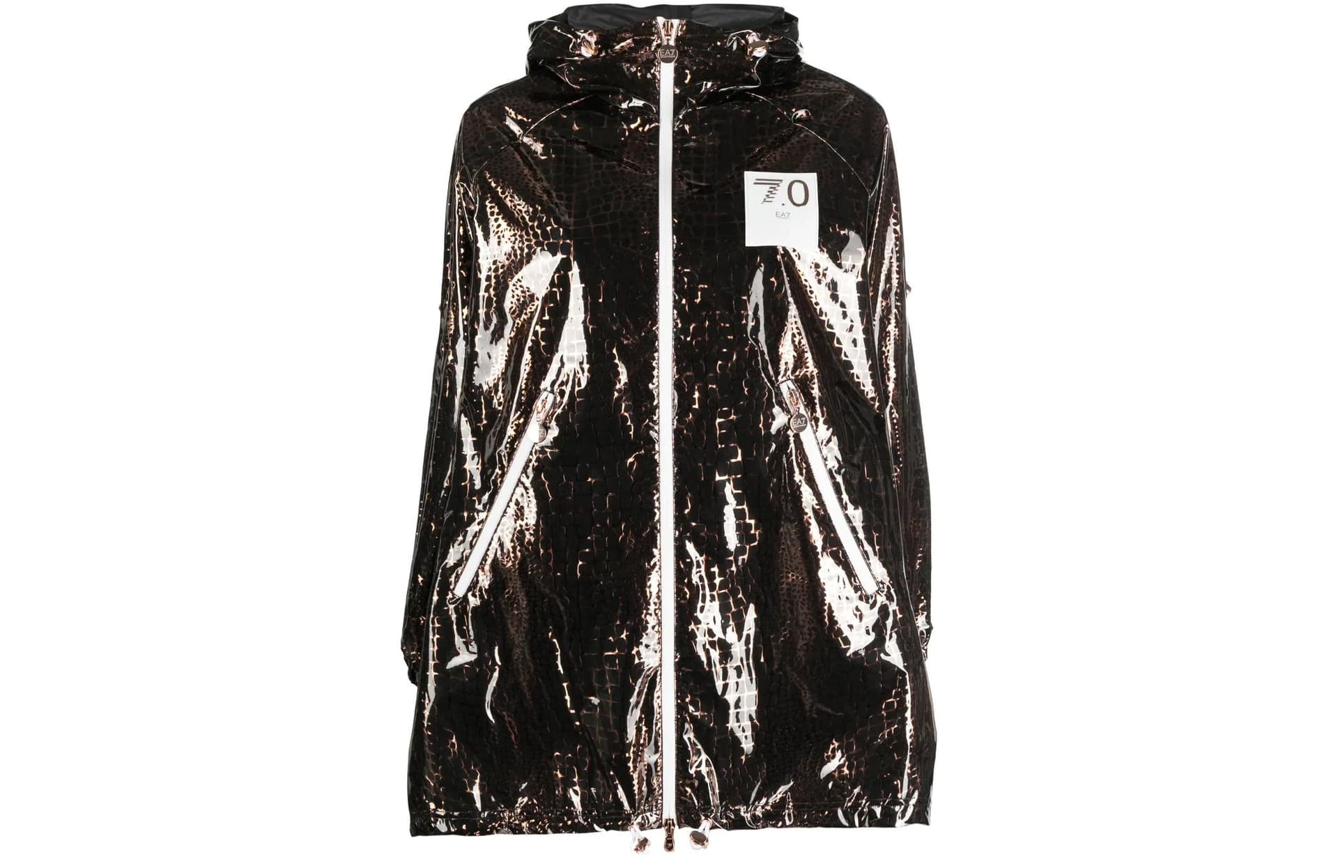 Куртка EMPORIO ARMANI EA7 Куртки Пальто Женские Коричневый - изображение 1