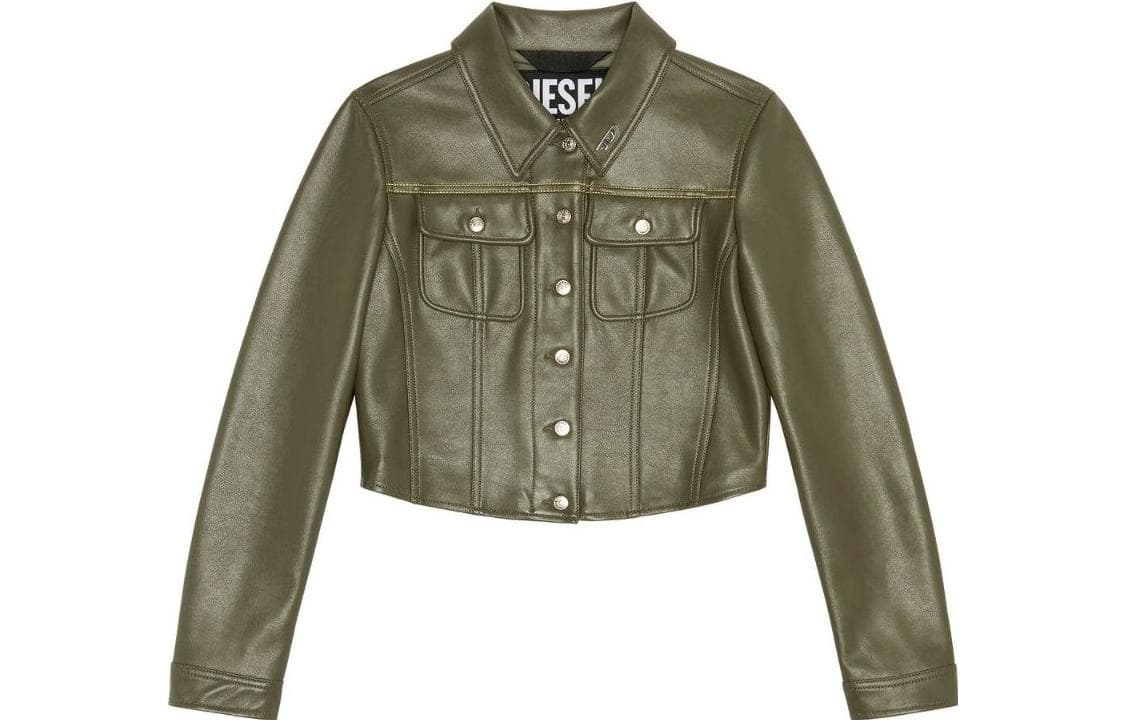Куртка DIESEL Зеленые Женские Куртки - изображение 1