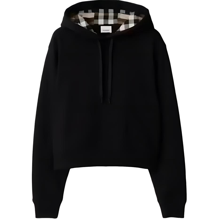 Худи Burberry Толстовка Женская Черная - изображение 1