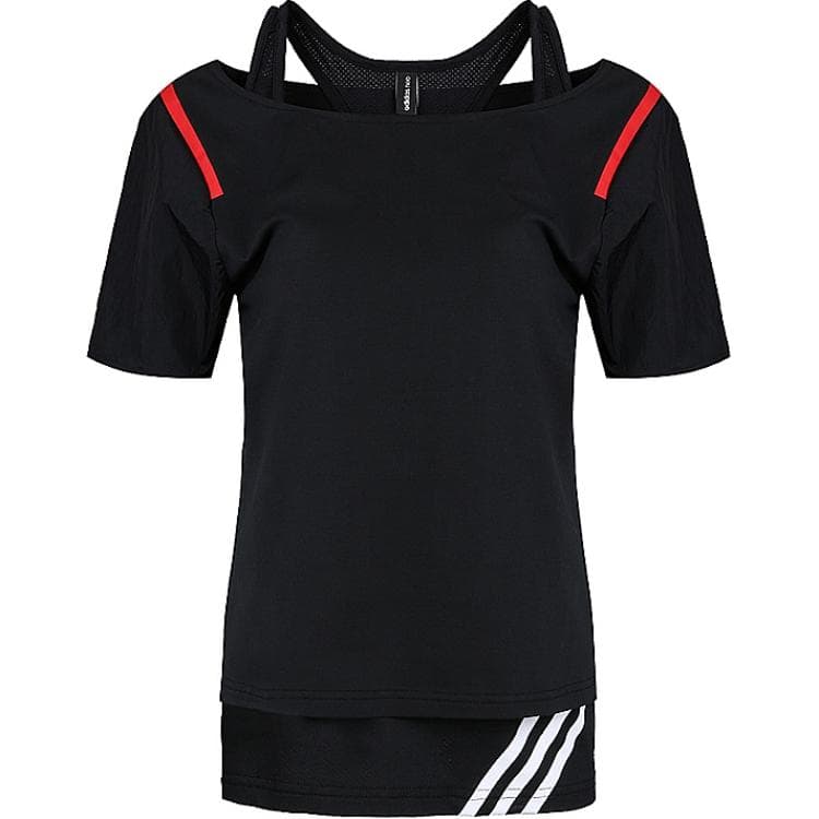 Футболка Adidas Neo T Рубашка Женская Черная - изображение 1