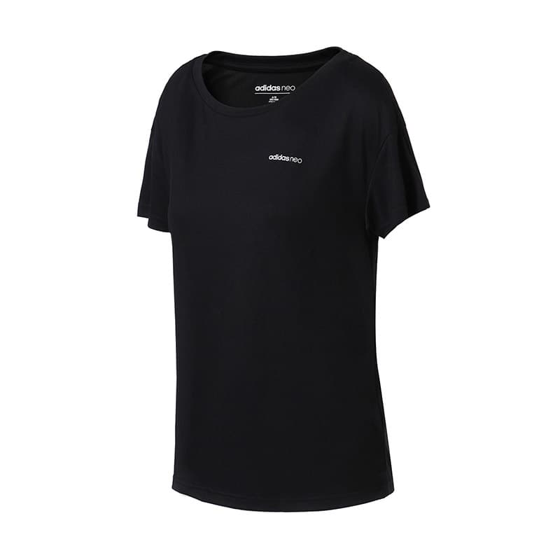 Футболка Adidas Neo T Рубашка Женская Черная - изображение 1