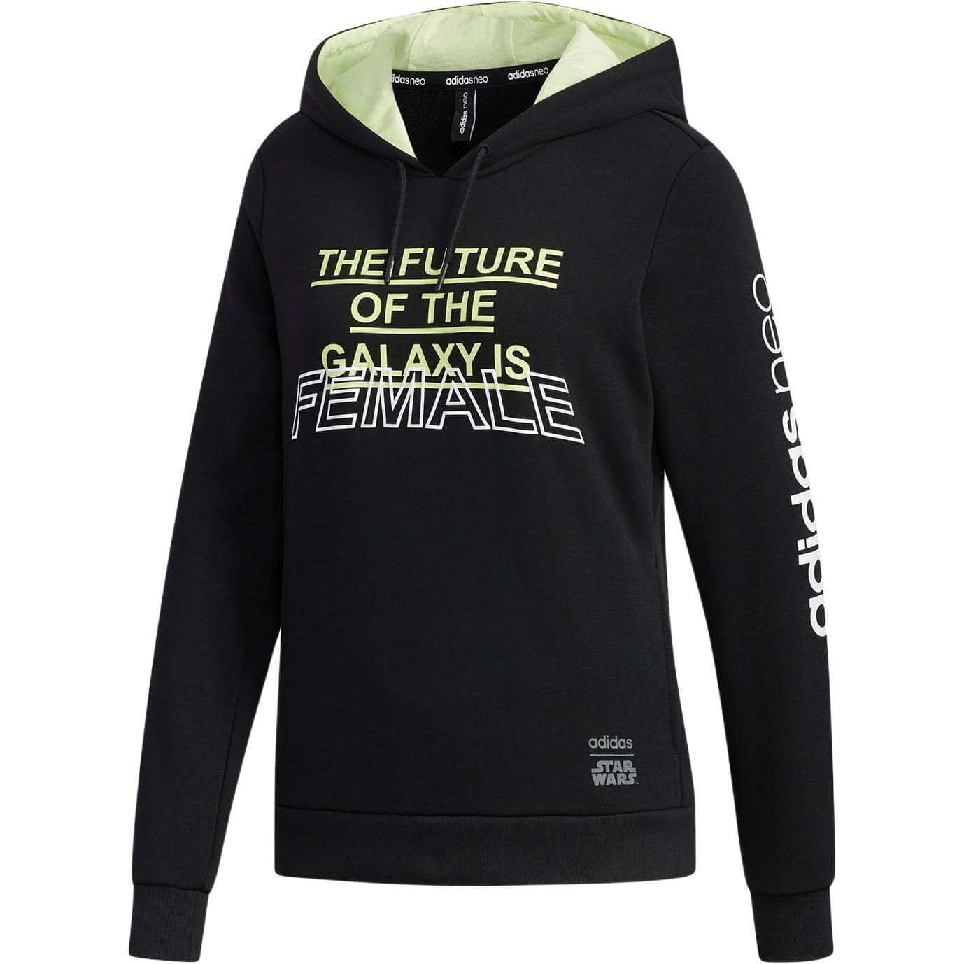Худи Adidas Neo Толстовка Женская Черная - изображение 1