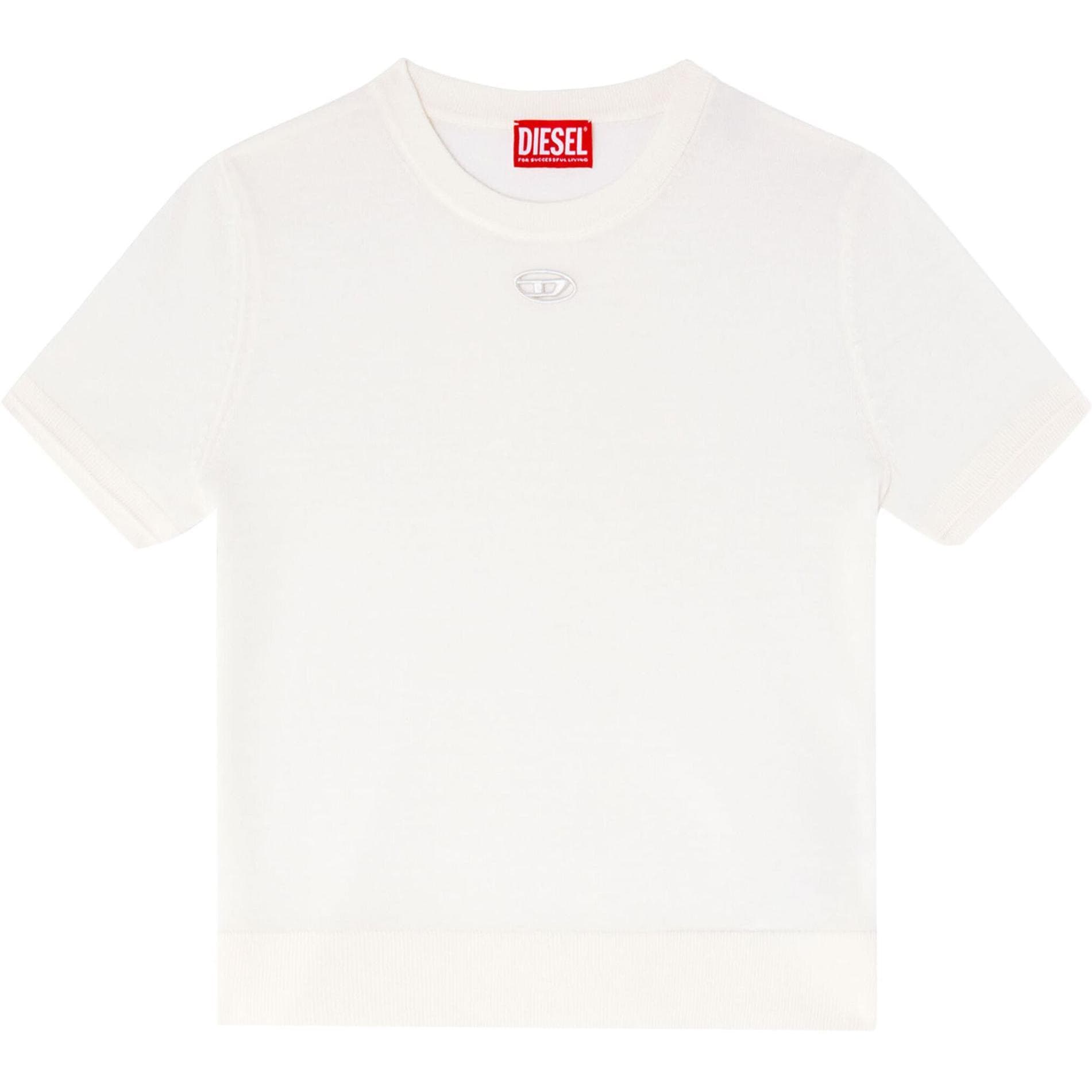 Кофта DIESEL OVAL D Белый Женский Трикотаж - изображение 1