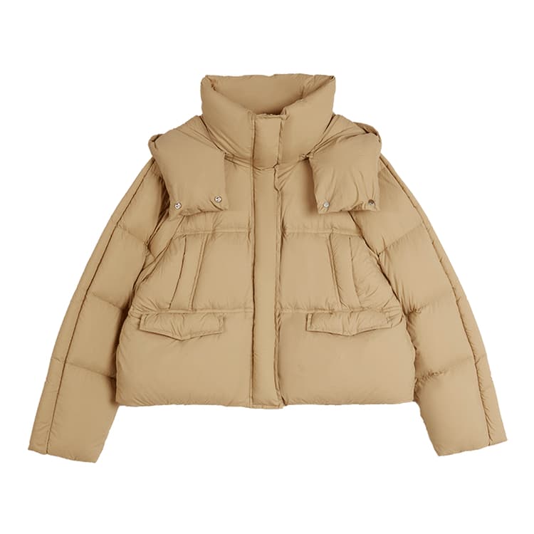Пуховик ELLE Khaki Женские Пуховики - изображение 1