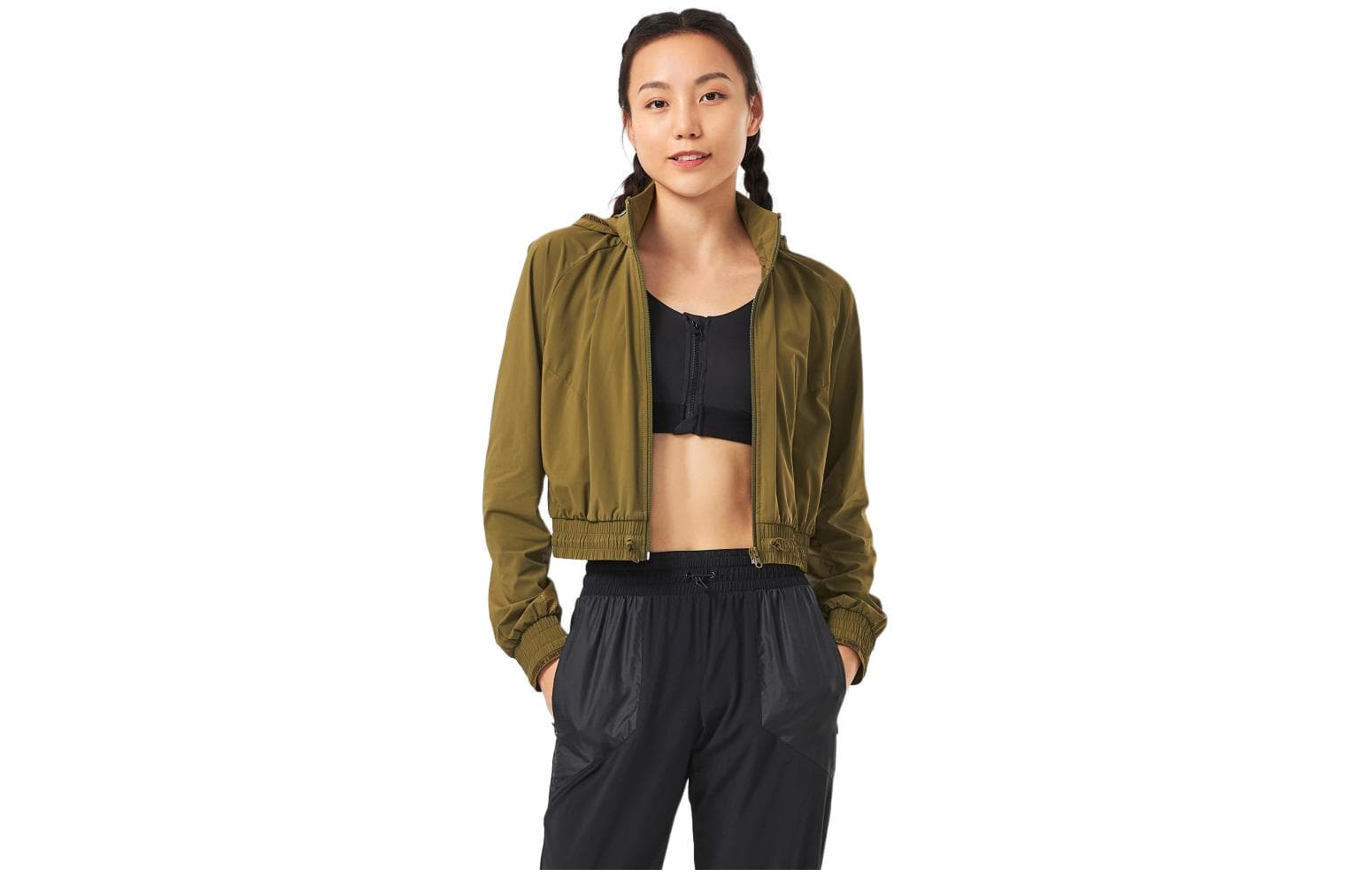 Куртка DECATHLON Куртки и Пальто Женские Хаки - изображение 1