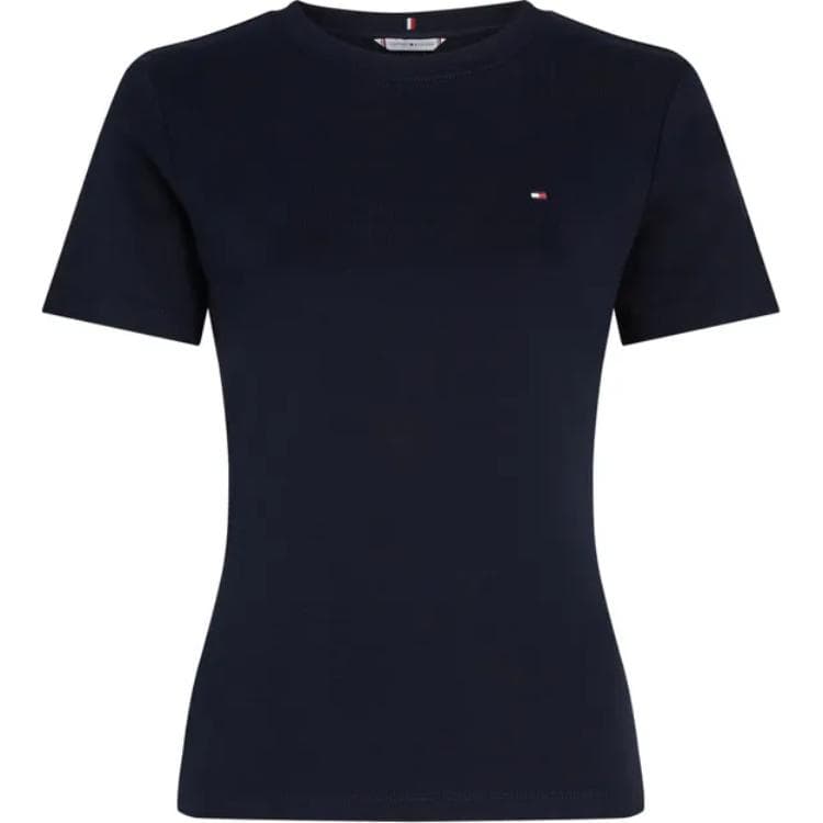 Футболка Tommy Hilfiger T-рубашка женская темно-синяя - изображение 1