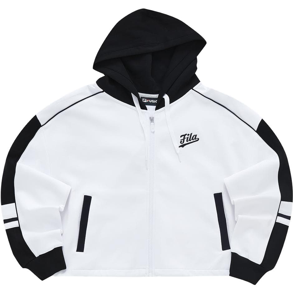 Куртка FILA FUSION Бейсбольная куртка Женская Белая - изображение 1