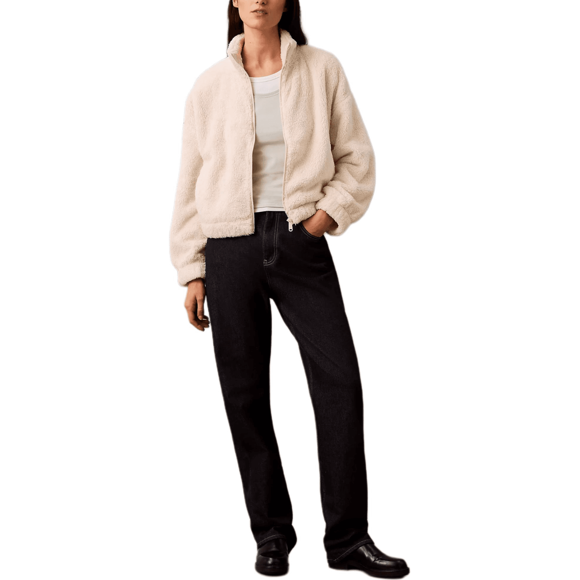 Куртка CALVIN KLEIN Куртки и Пальто Женские Винтажные Белые - изображение 1