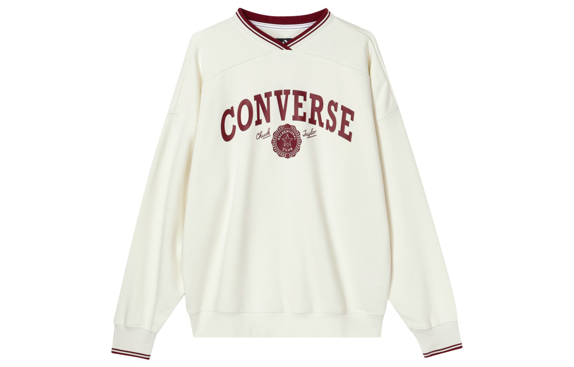 Худи Converse Retro Oversized V-Neck V - изображение 1