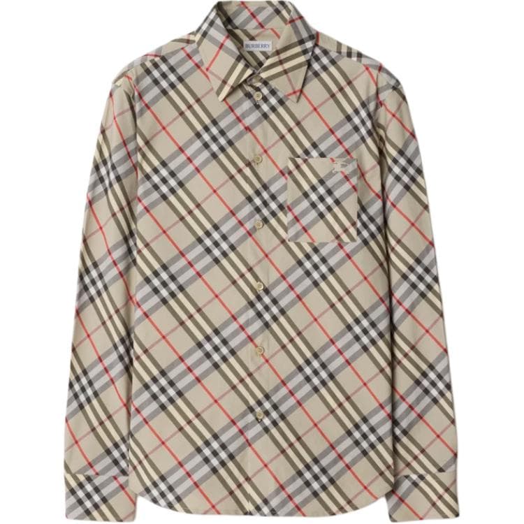 Блузка Burberry Хаки Женские Рубашки - изображение 1