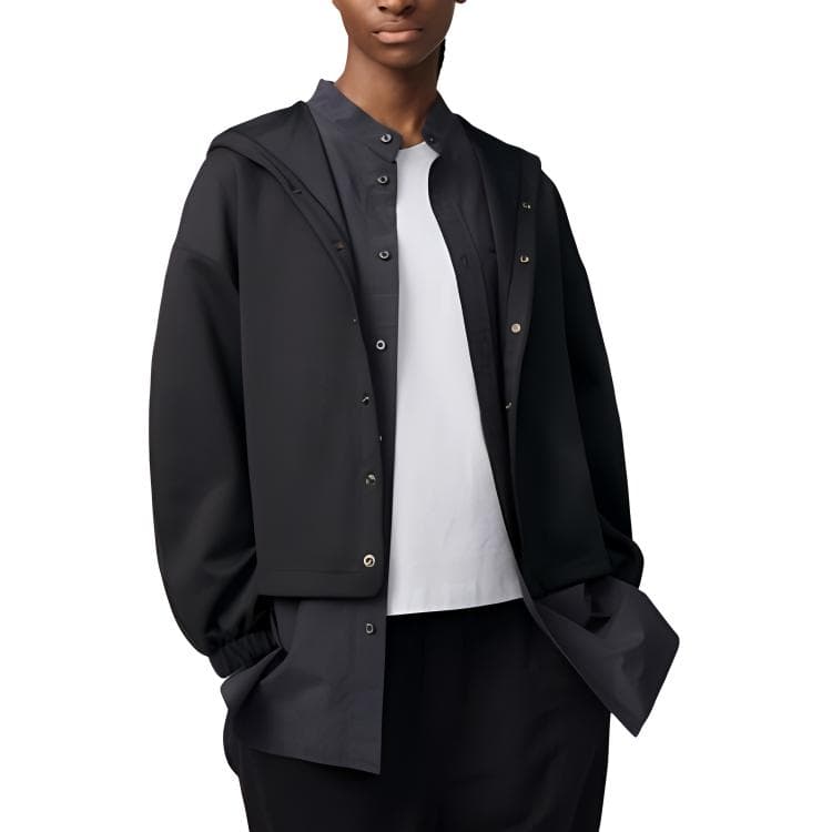 Куртка UNIQLO U SS25 Куртки Пальто Женские Черный - изображение 1
