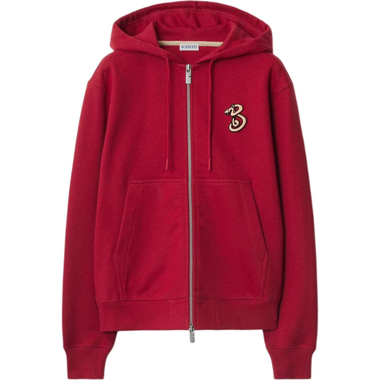 Кофта Burberry SS25 Новогодний Благословение Свитшот Женские Красный - изображение 1