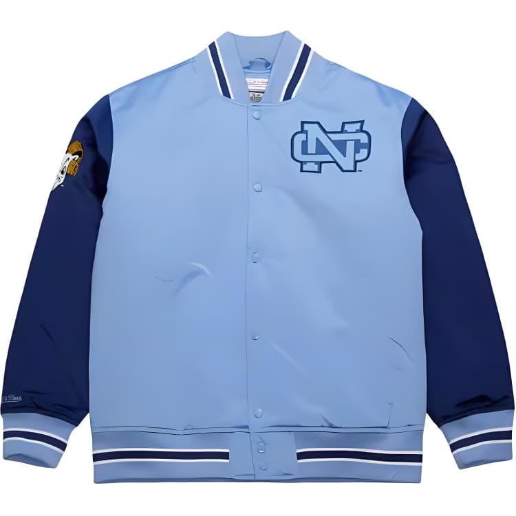 Куртка Mitchell Ness x NCAA Лайфстайл Куртка Унисекс Синяя - изображение 1