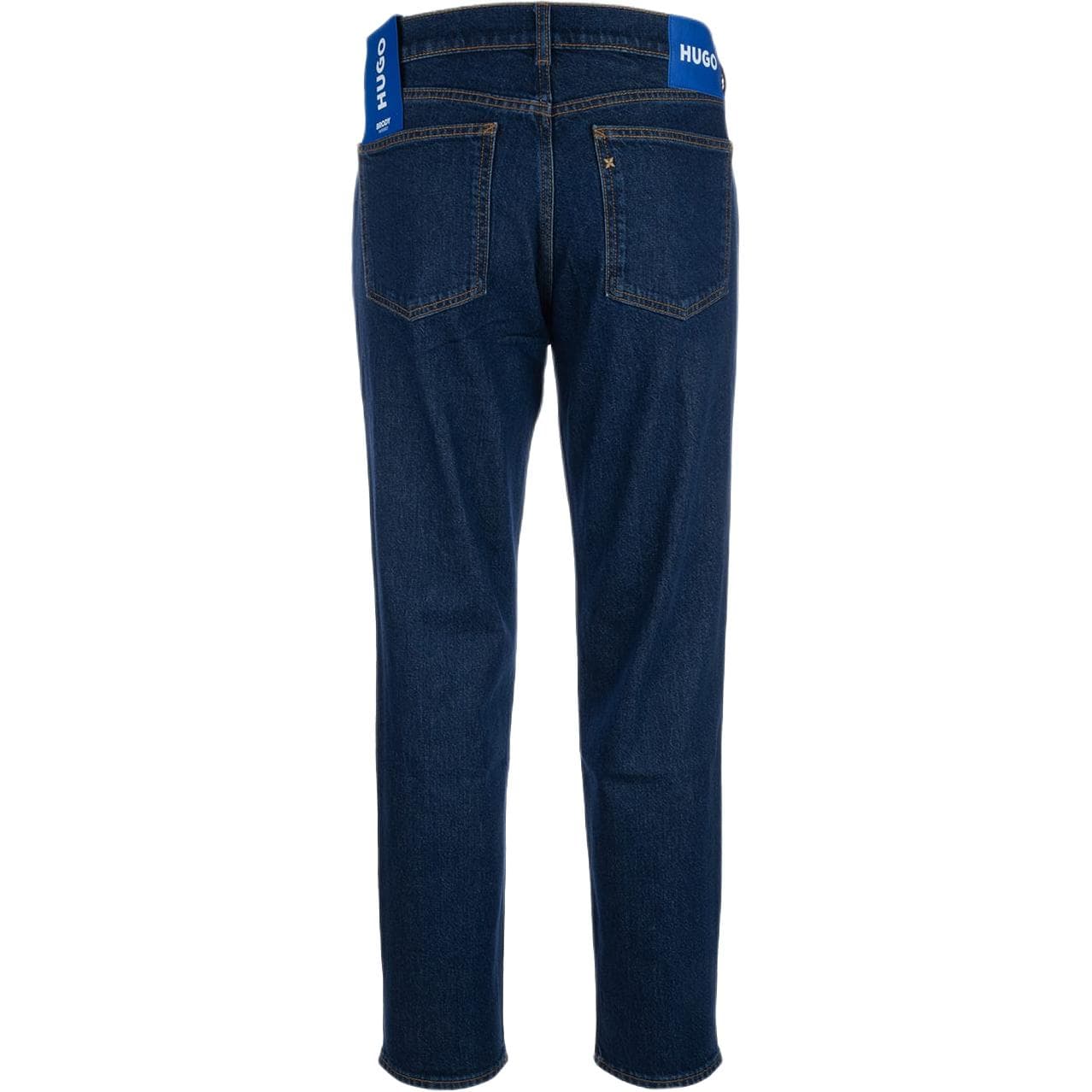 Штаны Hugo Boss Blue Men's Jeans Hugo Boss Синий Мужской Джинсы - изображение 2