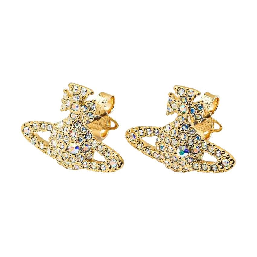 Серьги Серьги Vivienne Westwood с золотыми брассовыми штифтами женские - изображение 1