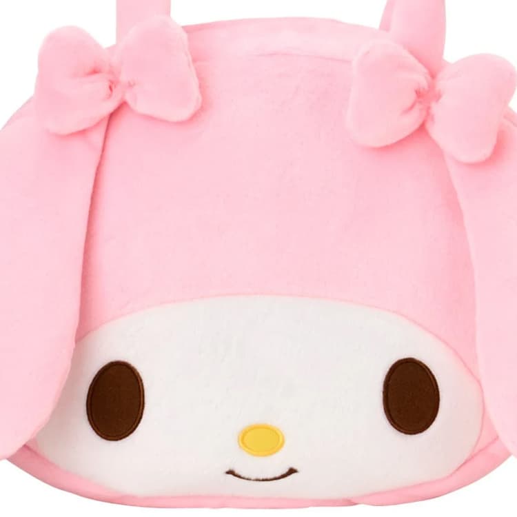 Мини-сумка Sanrio Полиэстеровая сумка-тоут сумка для покупок сумка через плечо женская розовая - изображение 4