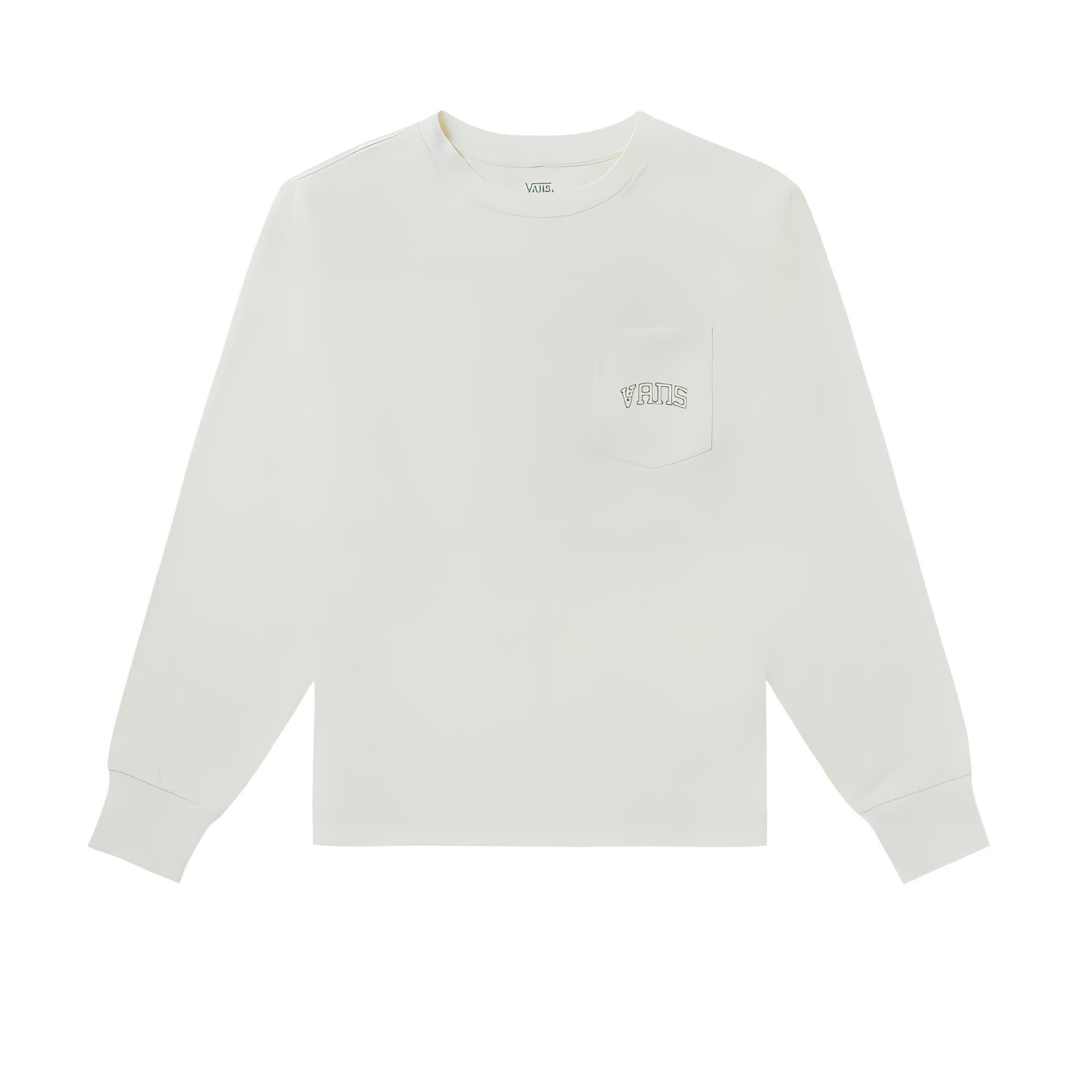 Кофта Vans TEE LS Свитшот Женские Бежевый - изображение 1