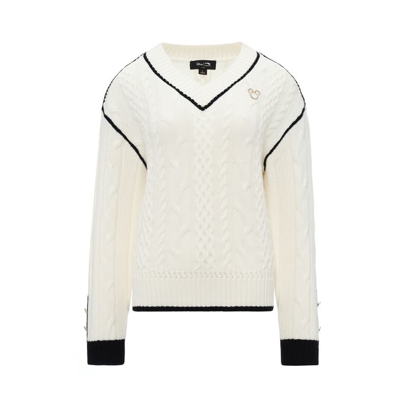 Кофта LI NING 1990 Трикотаж Женские Экрю - изображение 1