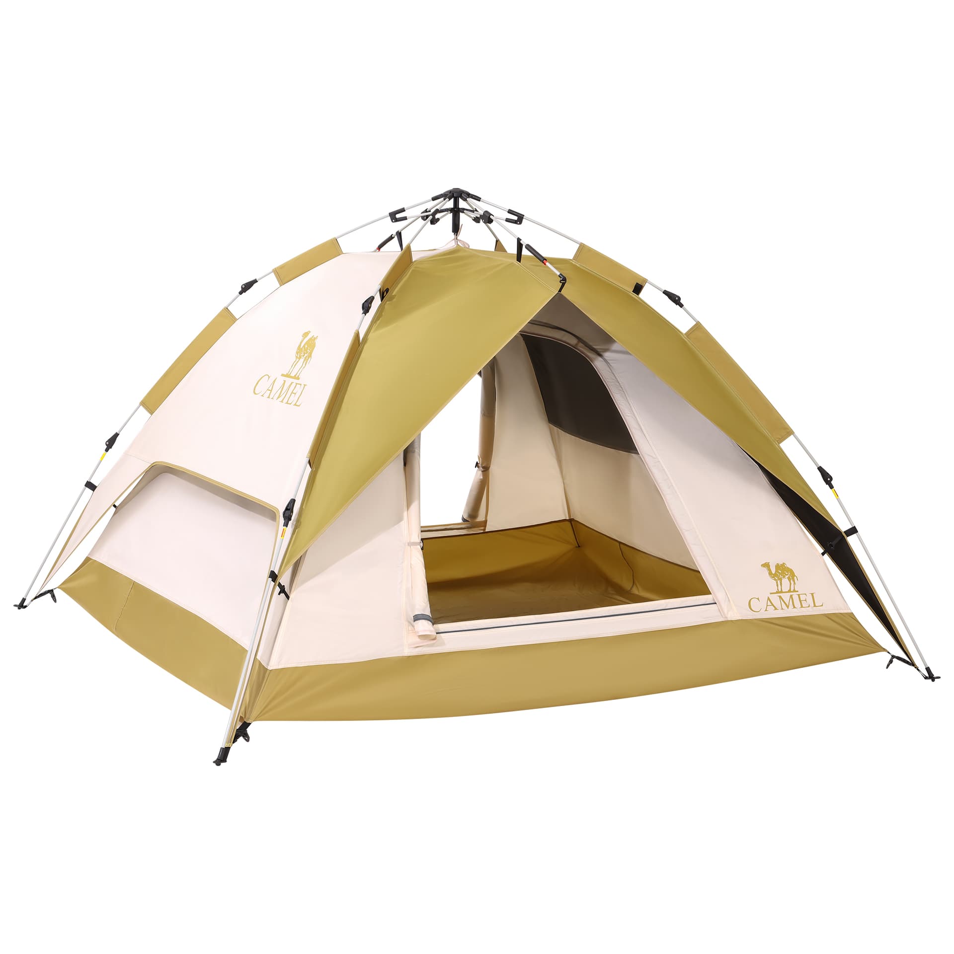CAMEL TENT На открытом воздухе Складной Полностью автоматический Пляж Для помещений Утолщенный Кемпинг Ночевка Дождезащитный Винил Навес - изображение 1