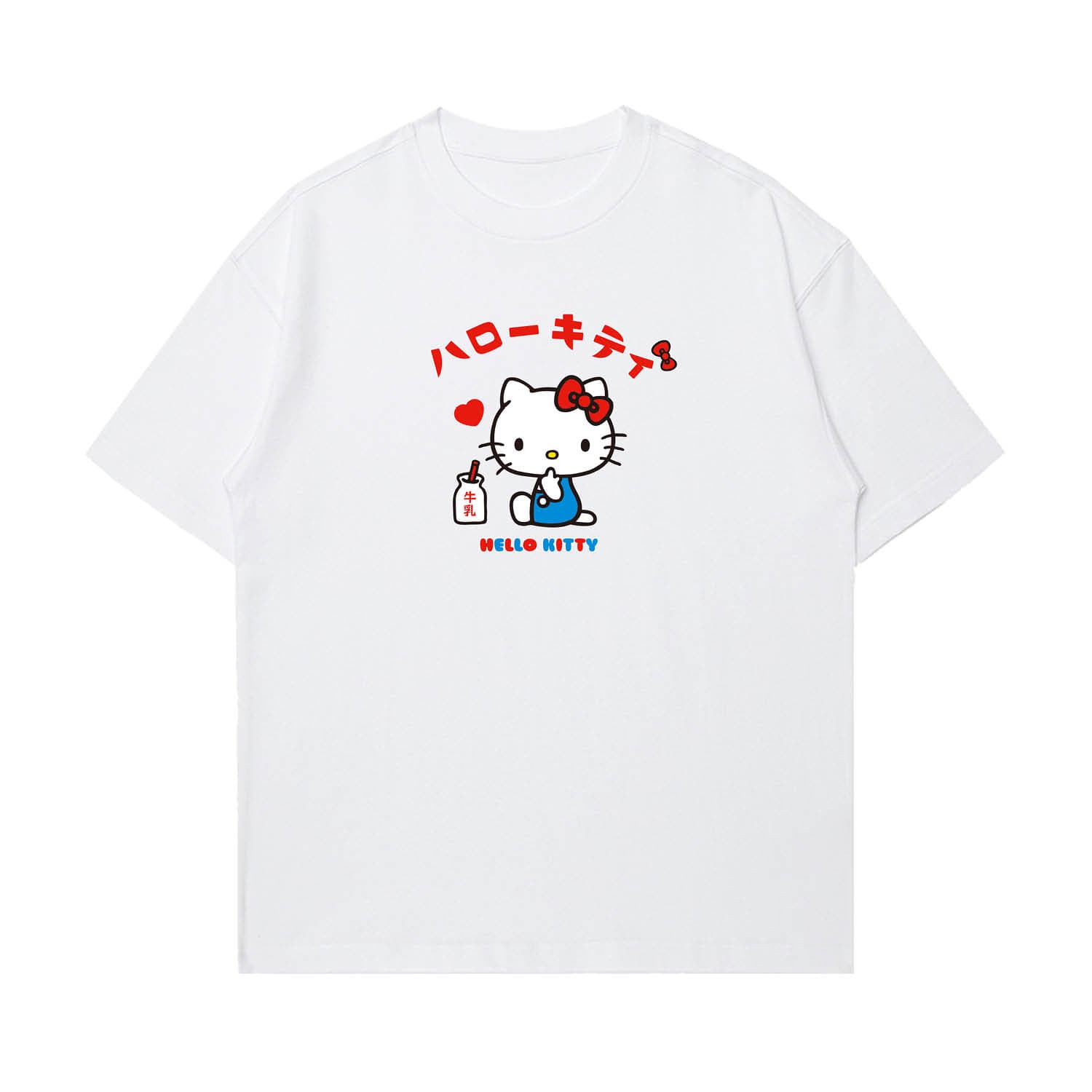 Футболка Sanrio x Hello Kitty Хелло Китти Летняя футболка унисекс 2025 - изображение 1