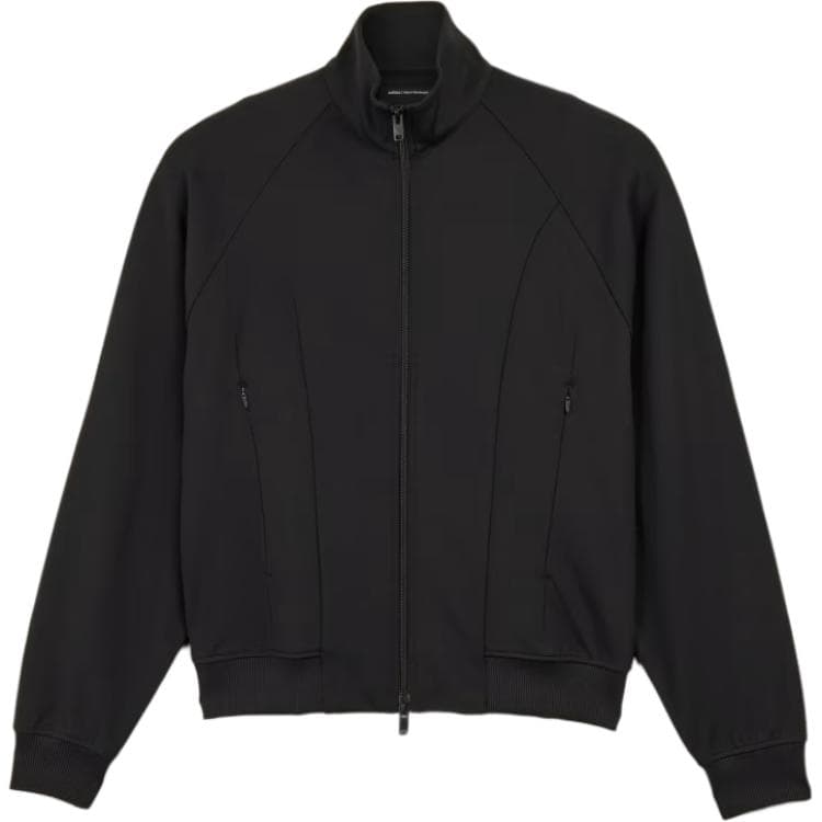 Куртка Y-3 W Track Jkt Однотонный воротник-стойка молния длинный рукав куртки женский черный - изображение 1
