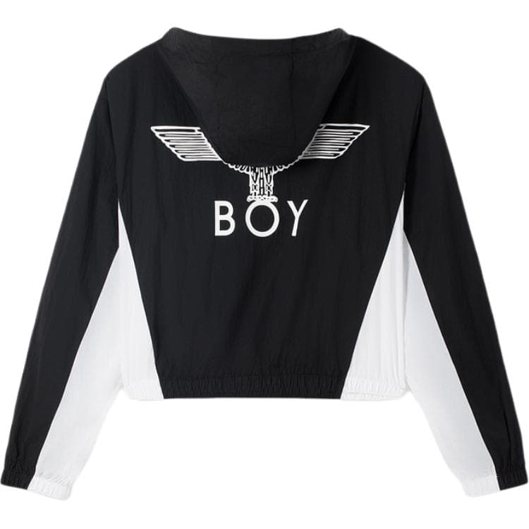 Куртка BOY LONDON Куртки и Пальто Женские Черный Белый - изображение 2