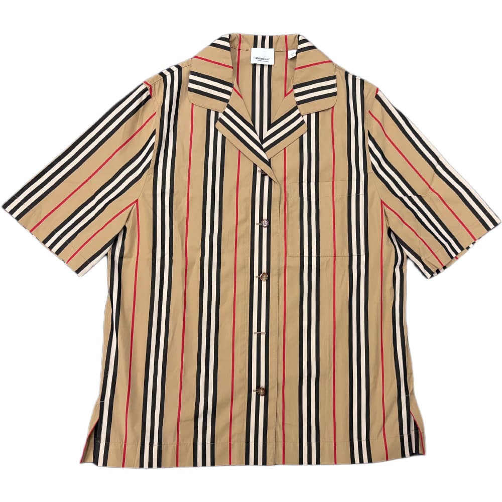 Блузка Burberry SS25 Рубашка Женская Коричневая - изображение 1