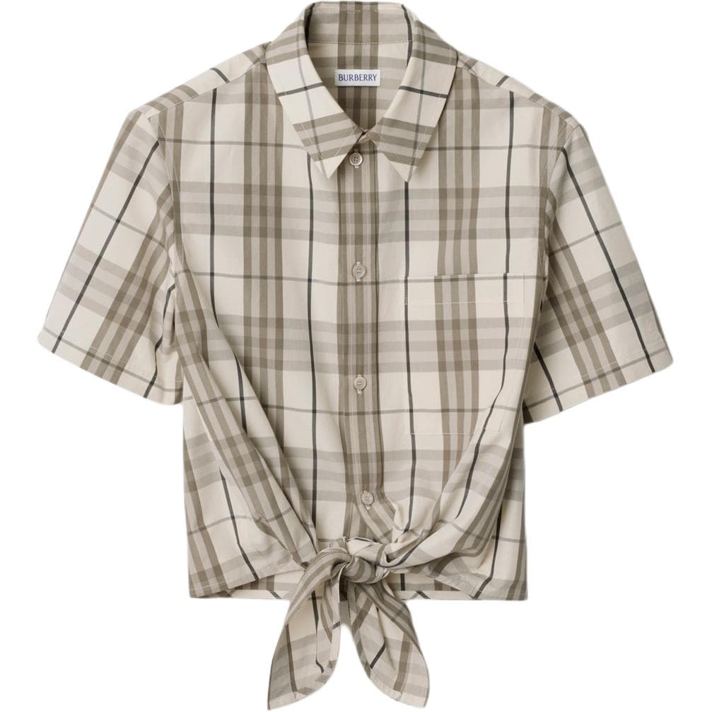 Блузка Burberry SS25 Рубашка Женская Многоцветная - изображение 1