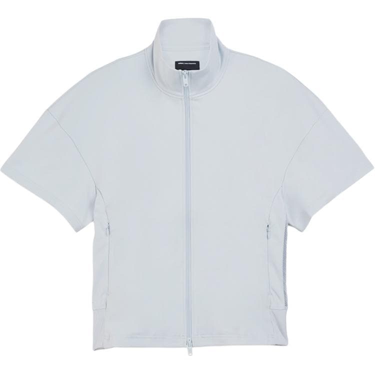Куртка Y-3 Zip-Up Short Sleeve Jacket with Logo Stand Collar, Womens, Gift Box, Transparent Grey - изображение 1