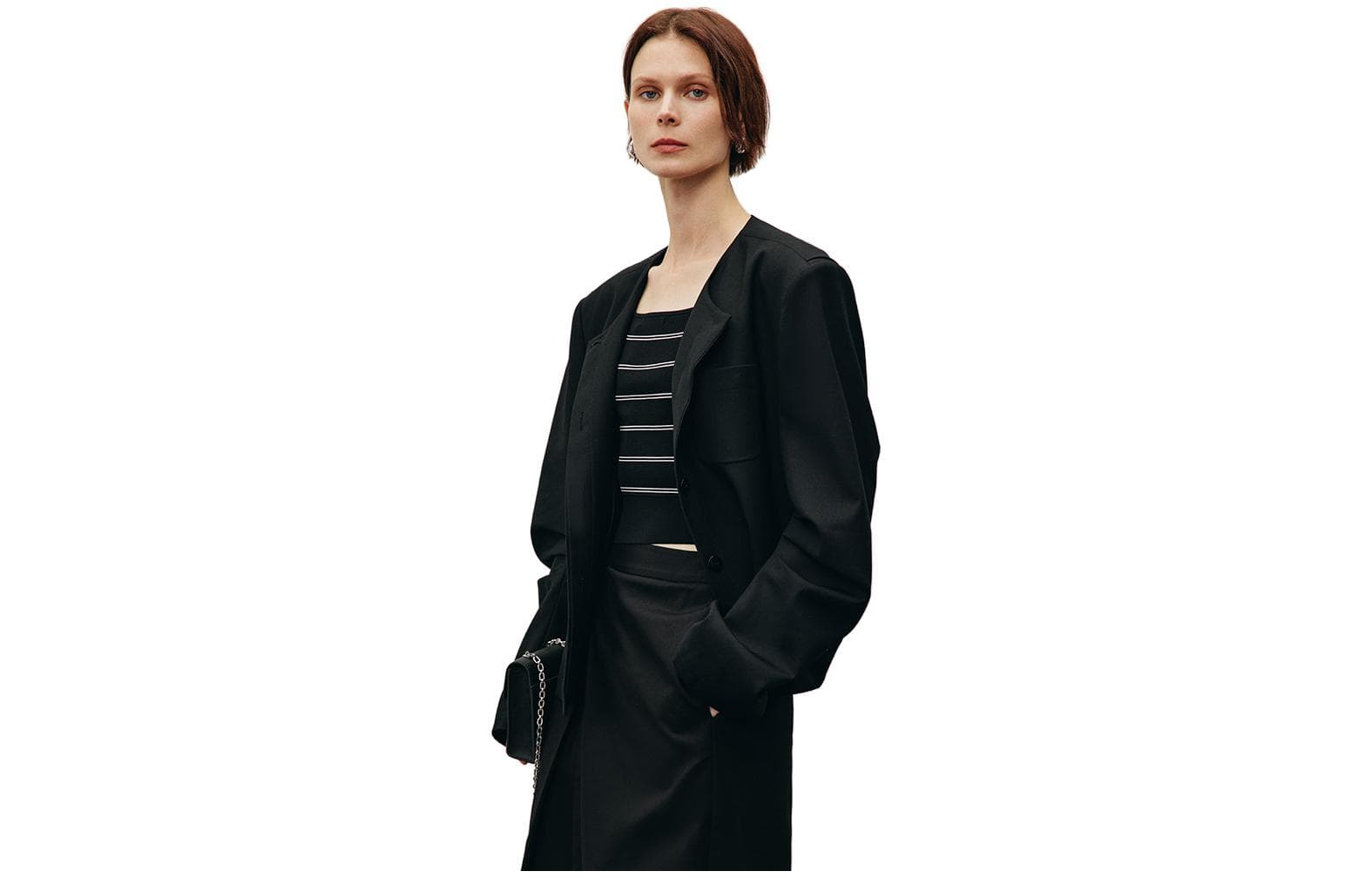 ELLE Черные Женские Офисные Костюмы - изображение 1