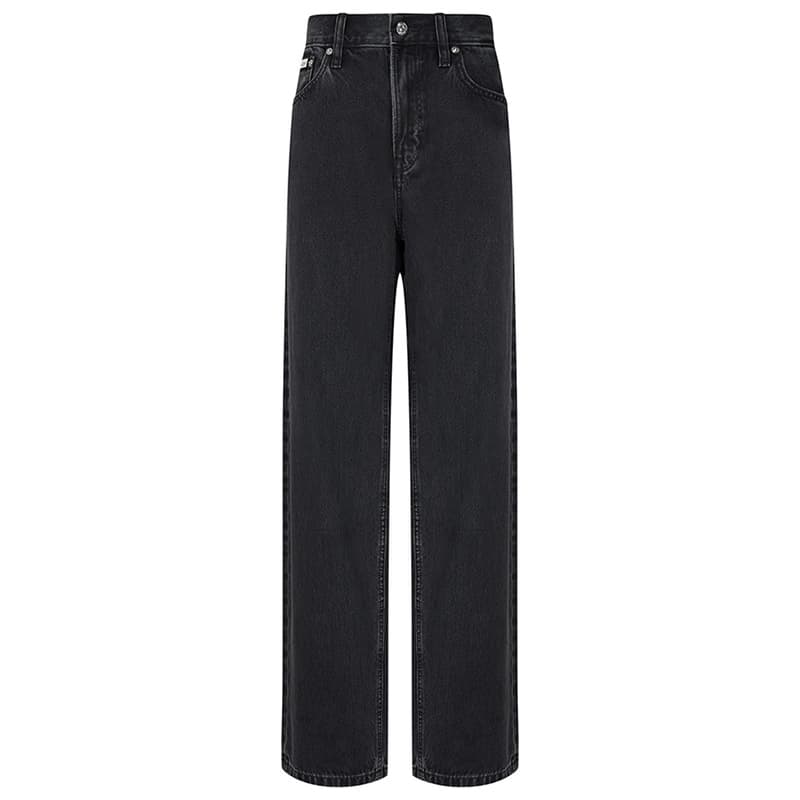 Джинсы Calvin Klein 846 Denim Черный Серый Женские Джинсы - изображение 2