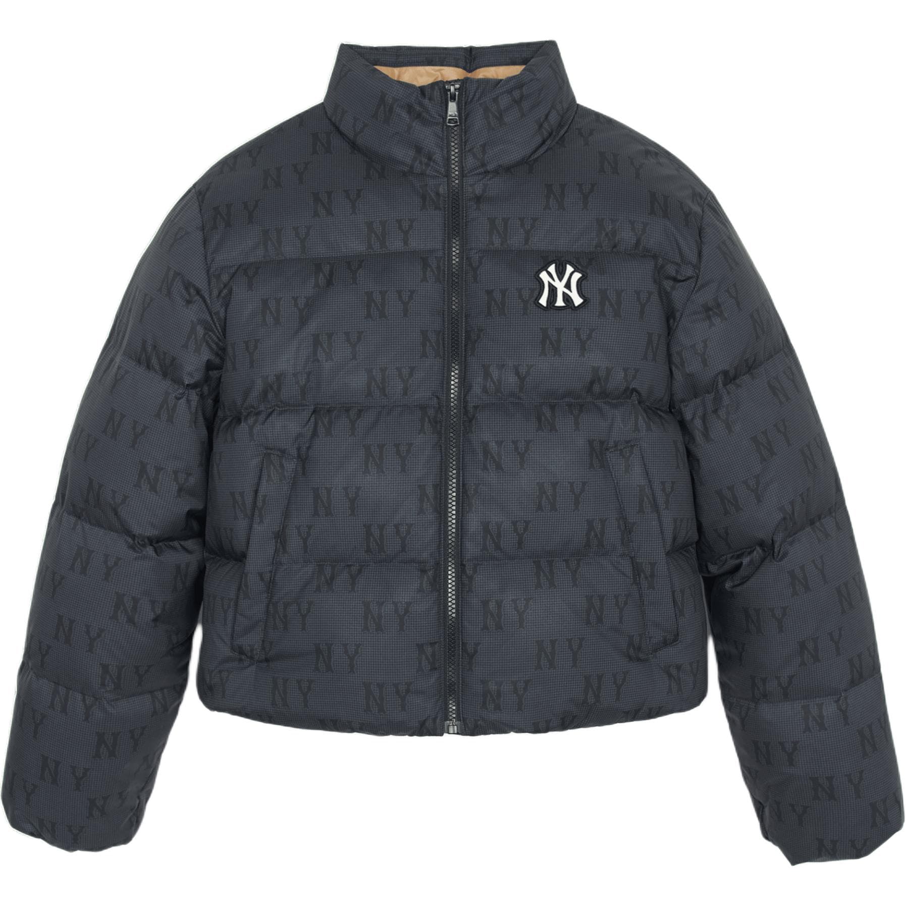 Пуховик MLB MONOGRAM Пуховик Женский Черный - изображение 1