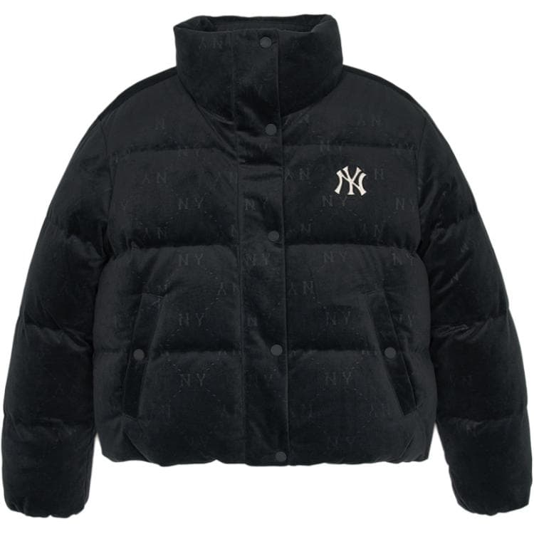 Пуховик MLB New York Yankees Женская пуховая куртка черного цвета - изображение 1