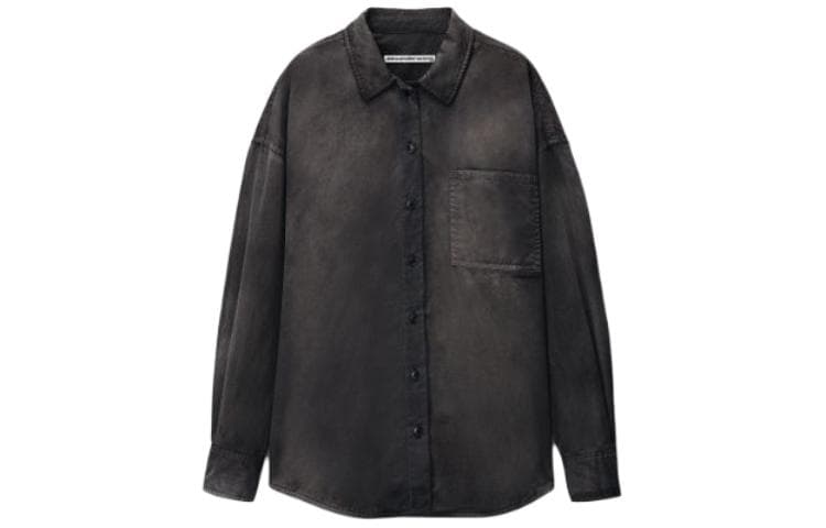Блузка alexander wang Oversized Shirt In Cotton Twill - изображение 1