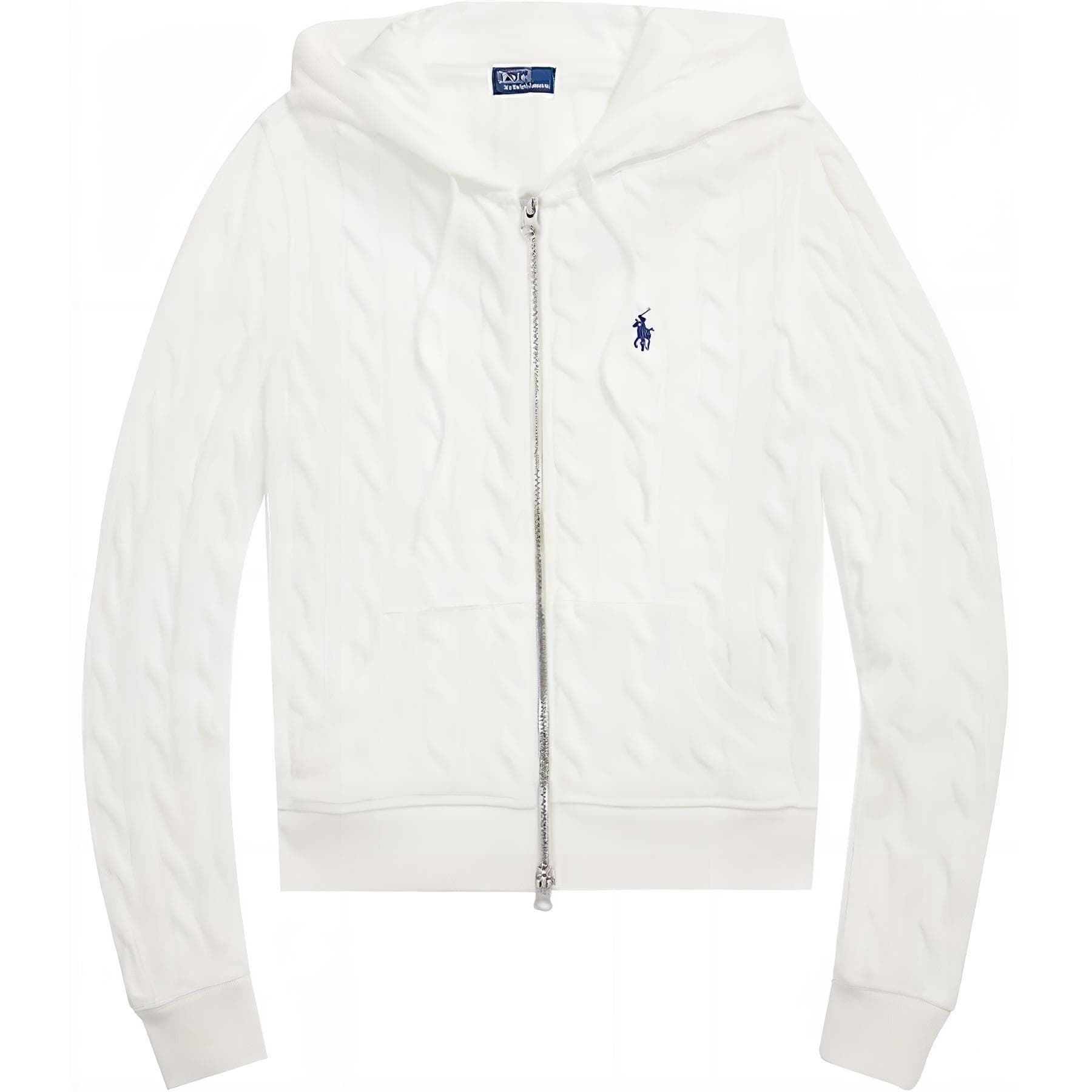 Кофта Polo Ralph Lauren Трикотаж Облегающий Women's White - изображение 1