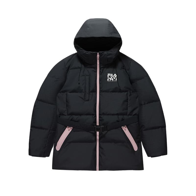 Пуховик FILA FUSION Пуховик Женский Глубокий Черный - изображение 1