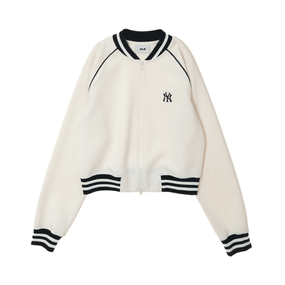 Куртка mlb Varsity New York Yankees Куртка Женские Кремы - изображение 1