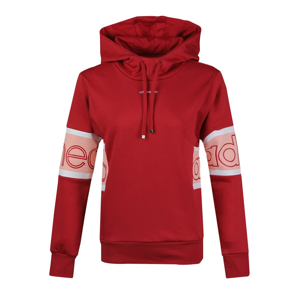 Худи Adidas Neo Толстовка женская красная - изображение 1